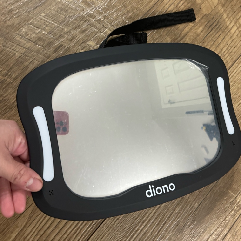 Diono Black Baby Car Mirror